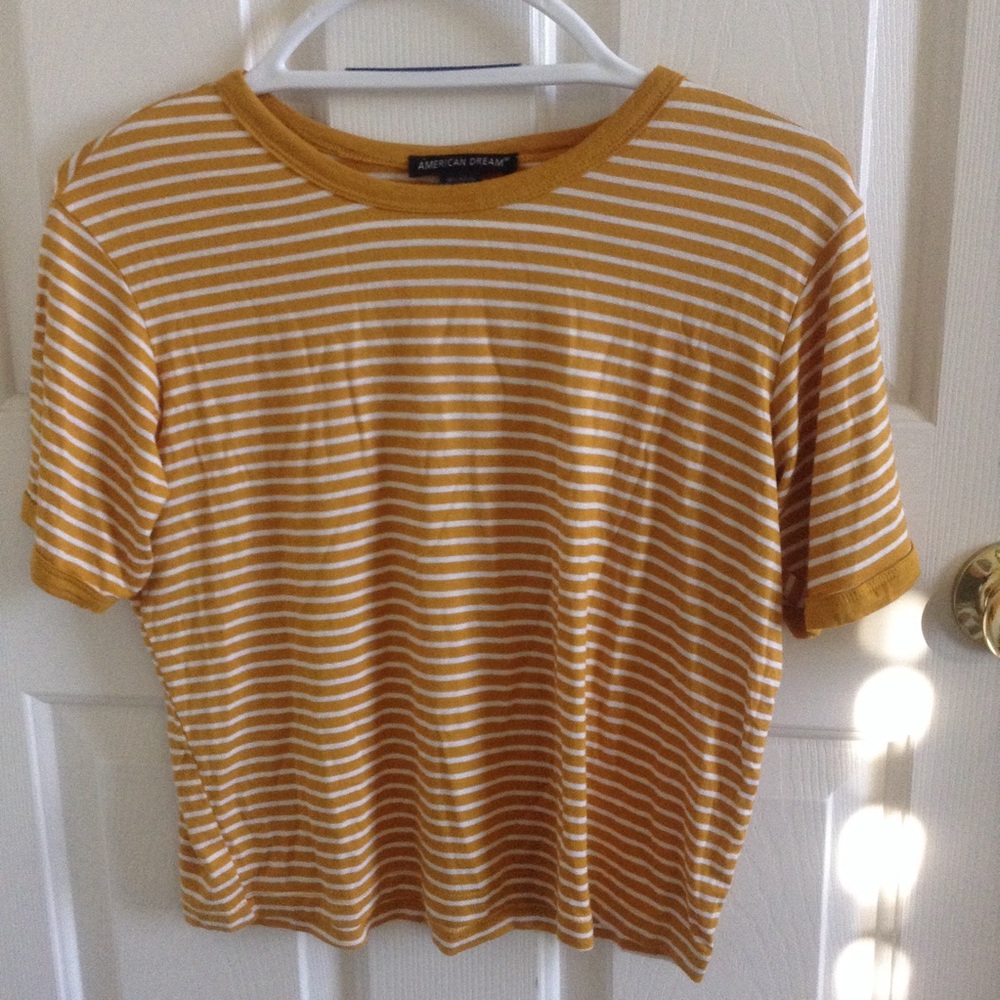 Striped Ringer Tee